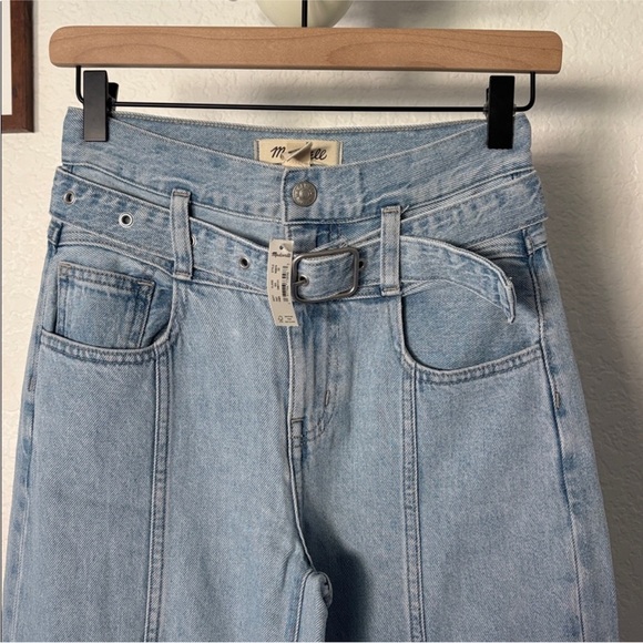 Madewell belted baggy jean - Picture 4 of 5